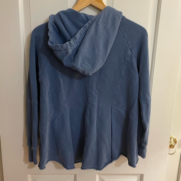 Anthropology Blue Pilcro Flynn Hoodie Size XS - Picture 3 of 4